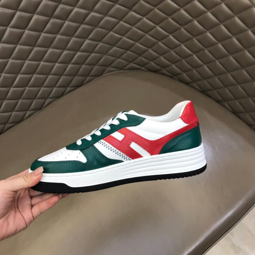 Hogan H630 White Green Red - vstockx