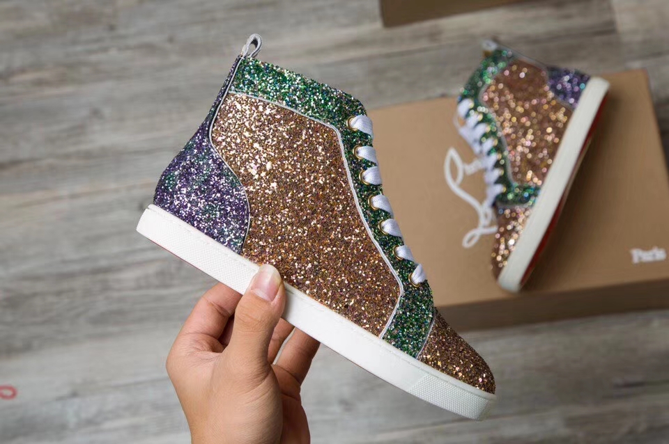 Christian Louboutin Louis Junior Spikes Orlato Flat Sneakers 16 - vstockx