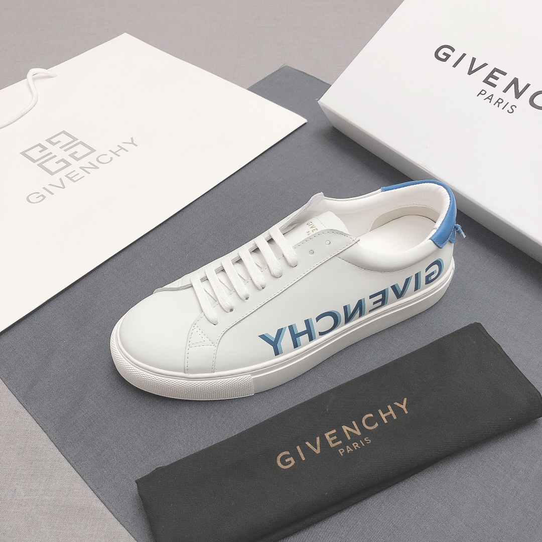 Givenchy Urban Street Logo-print Leather Sneakers 47 - vstockx