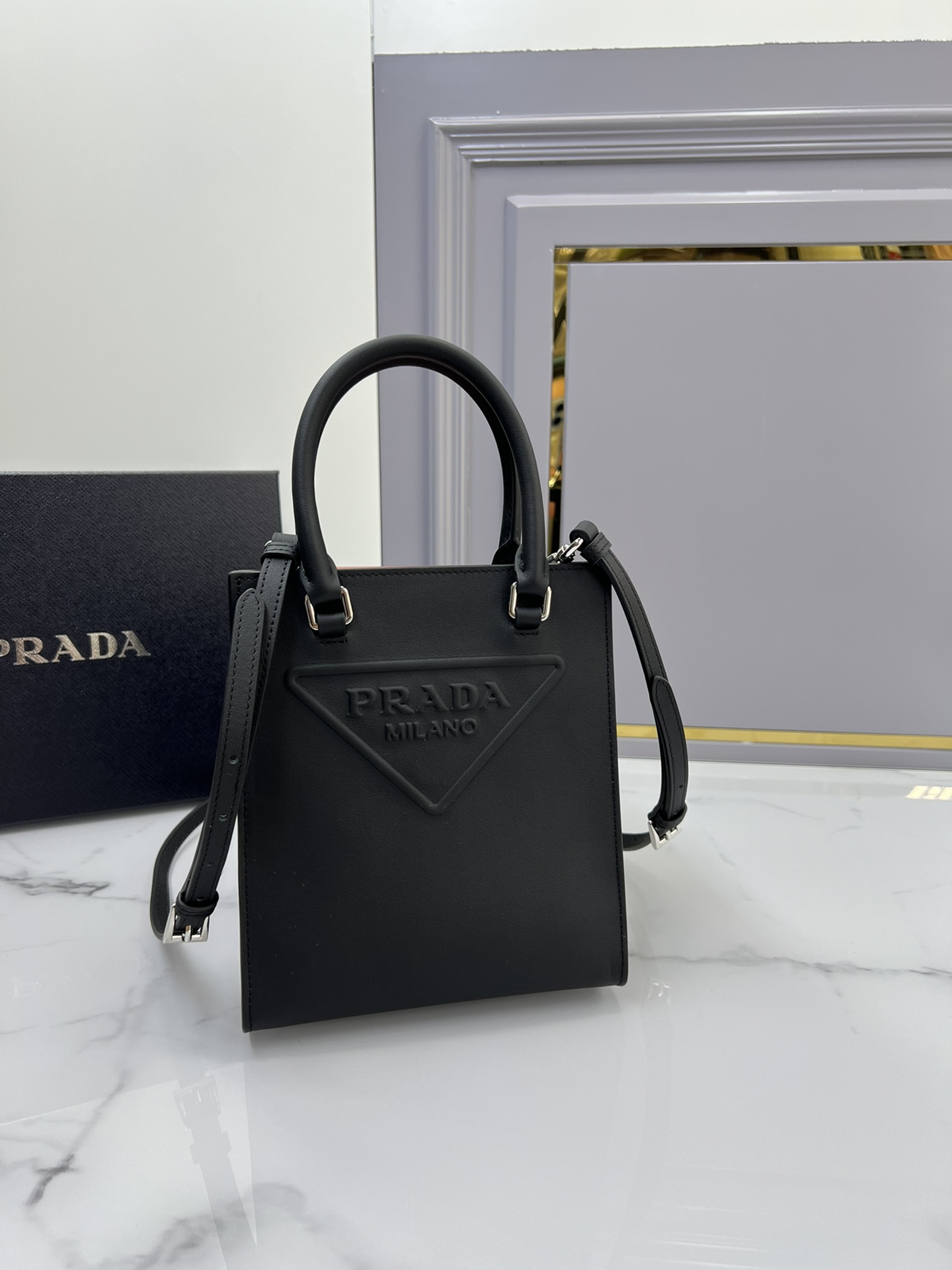 handbags prada 1BA333 17*19*6 - vstockx