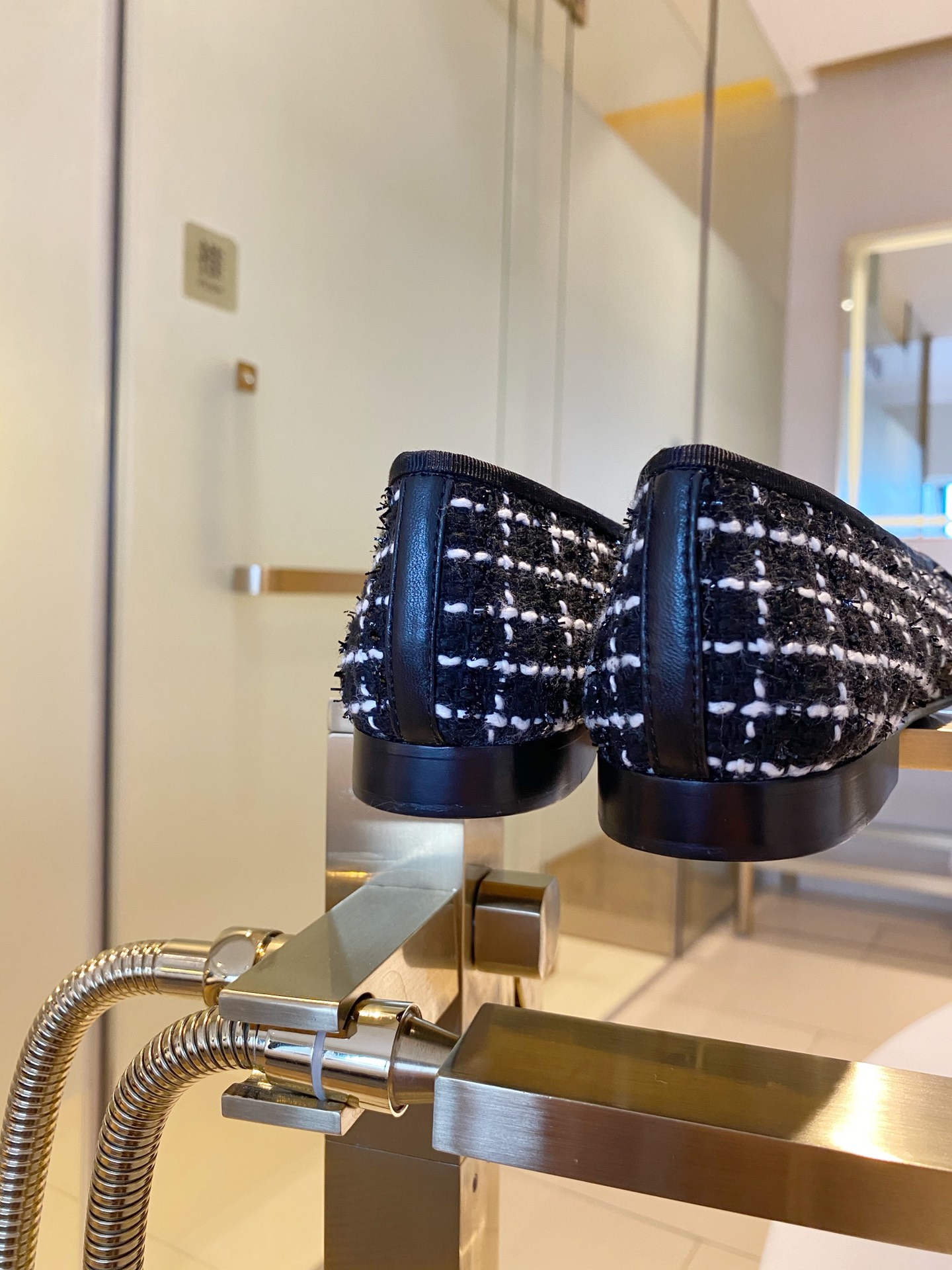 Chanel Ballerinas Fabric & Grosgrain 22 - vstockx