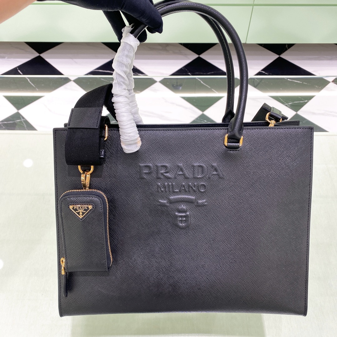 handbags prada 1BA335 size:33*26*11cm - vstockx