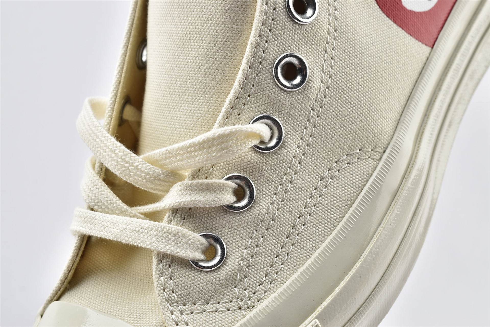 Converse Chuck Taylor All-Star 70s Hi Comme des Garcons PLAY White - vstockx