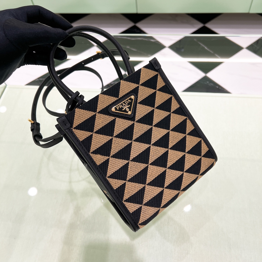 handbags prada 1BA355 19*6*7 - vstockx