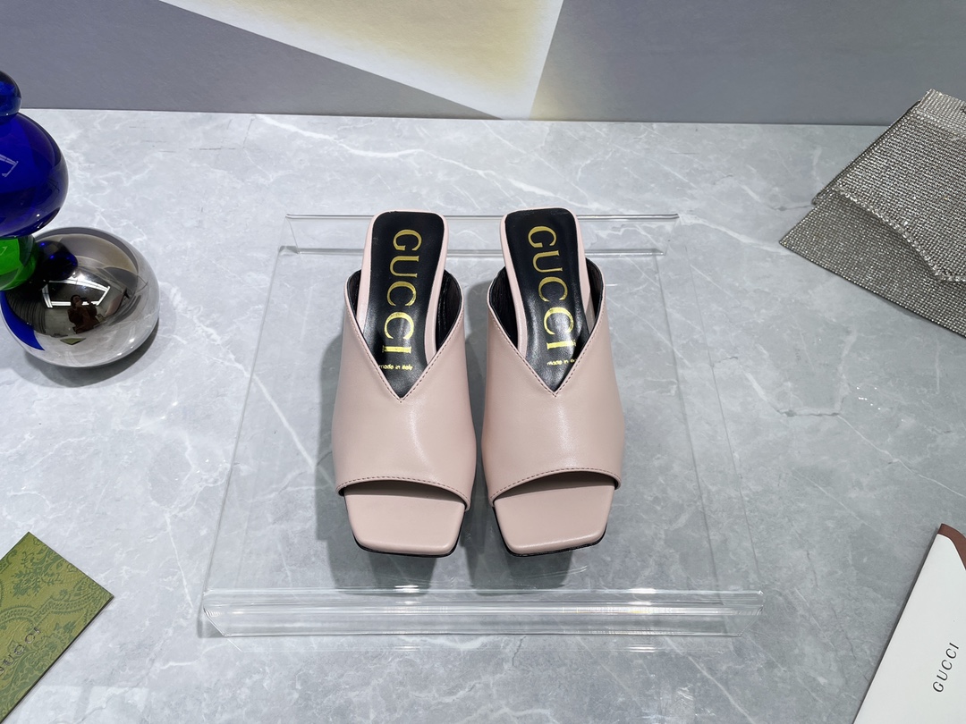 Gucci Women's mid-heel open-toe pump WOMEN 3 - vstockx