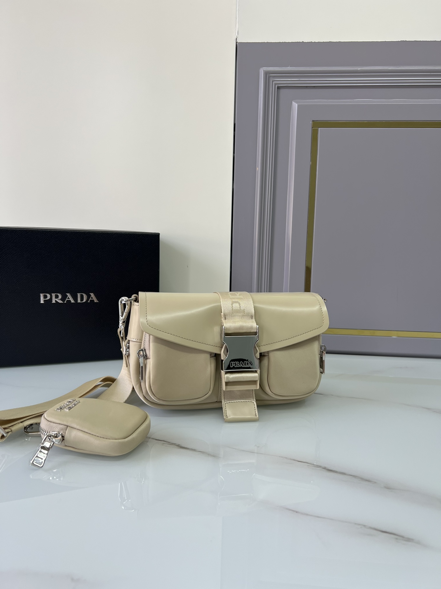 handbags prada 1BD295 23*12.5*5.5 - vstockx