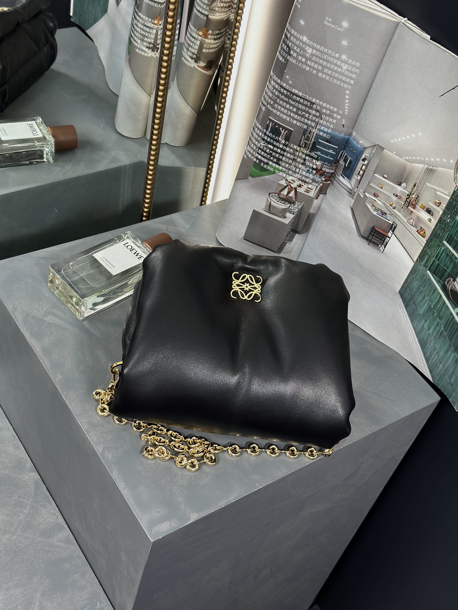 Handbags LOEWE Puffer Goya size:23-13-6 cm - vstockx