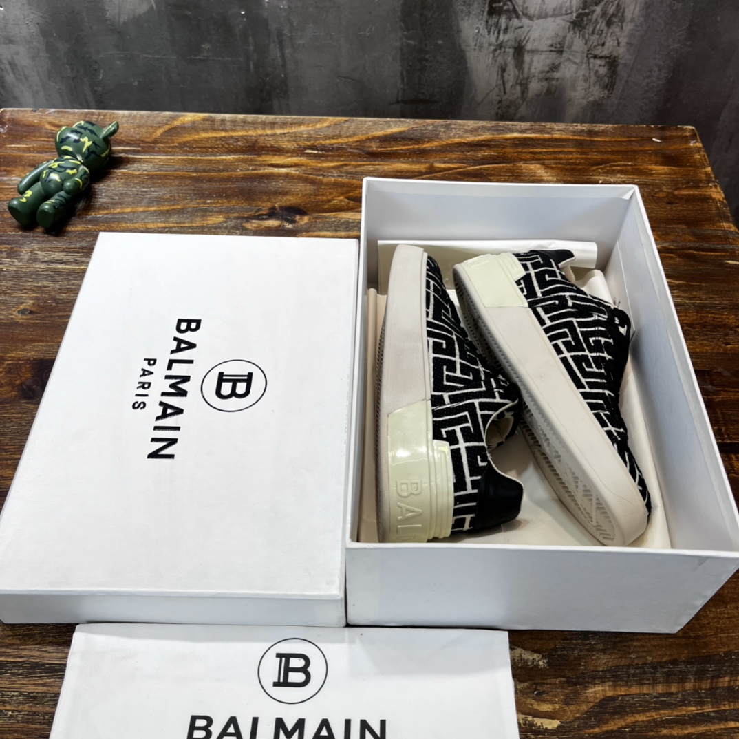 Balmain B-Court sneaker 46 - vstockx