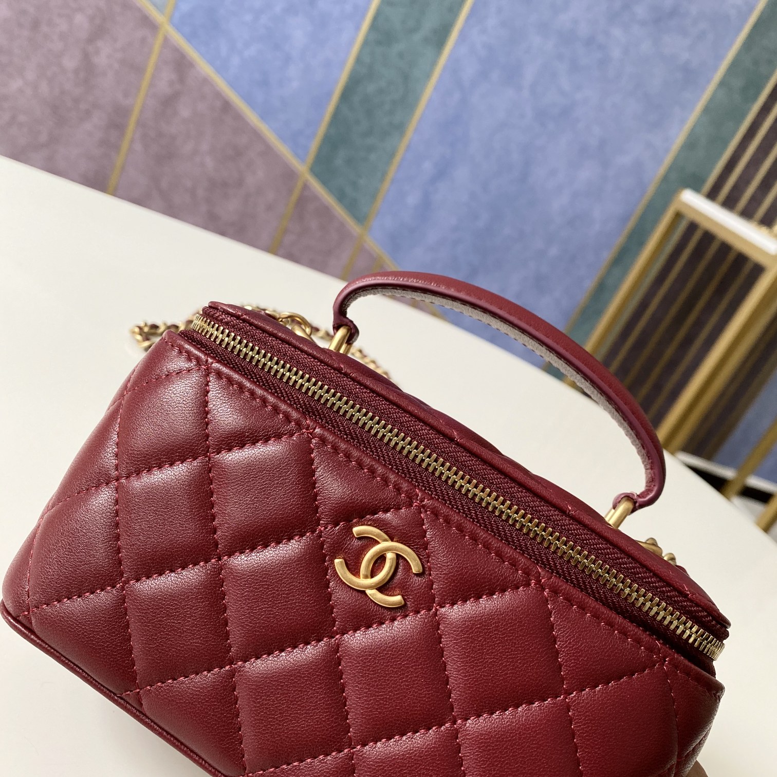Handbag chanel 81118 size 9.5 17 8 cm - vstockx