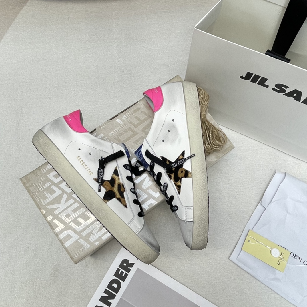 Golden Goose Superstar distressed-finish sneakers 22 - vstockx