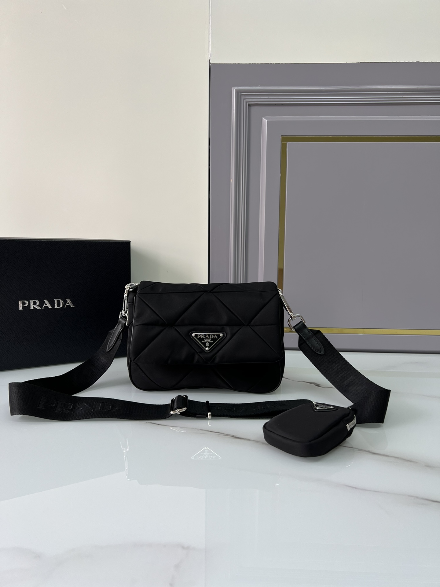 handbags prada 1BD292 21*16*7 - vstockx
