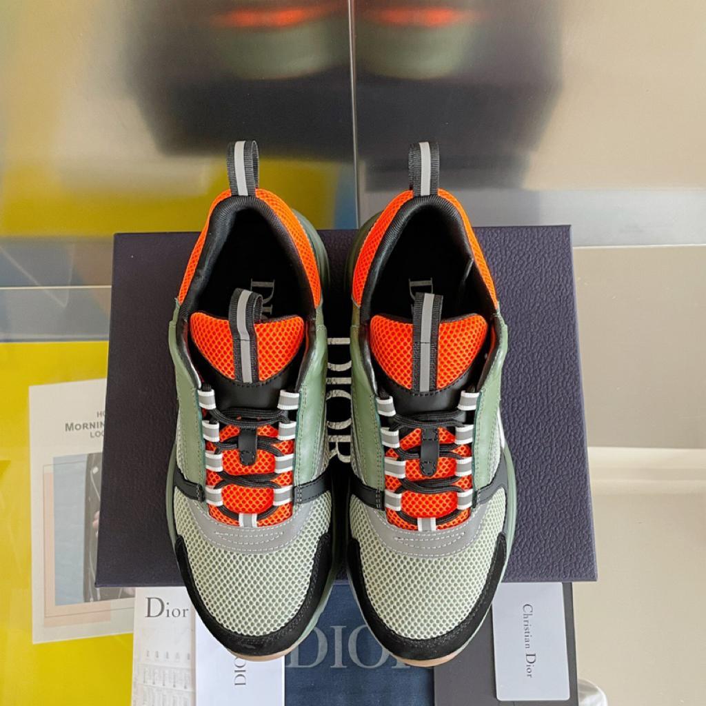 Dior B22 Orange Olive Black - vstockx