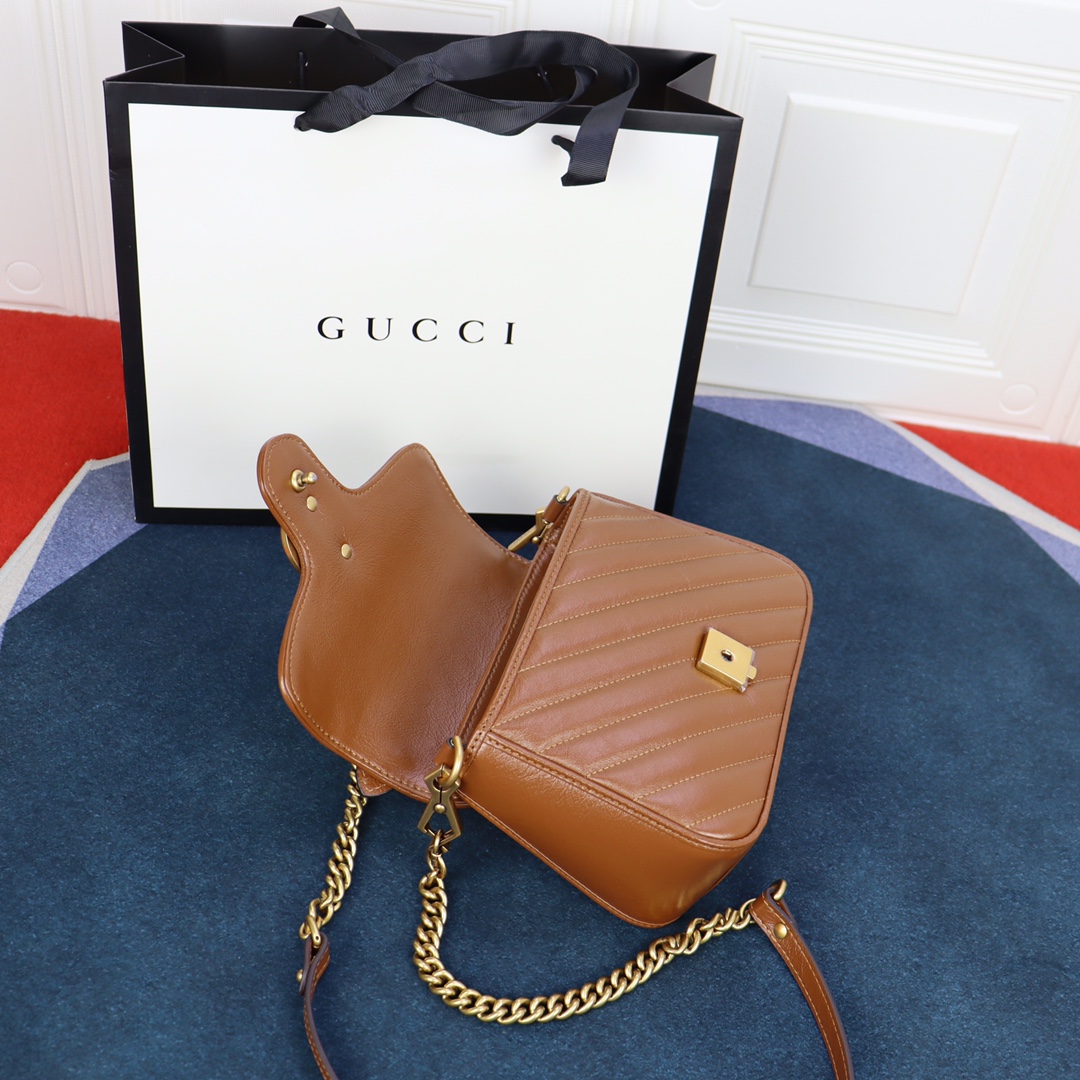 Handbag Gucci 547260 size 21X15.5X8 cm - vstockx