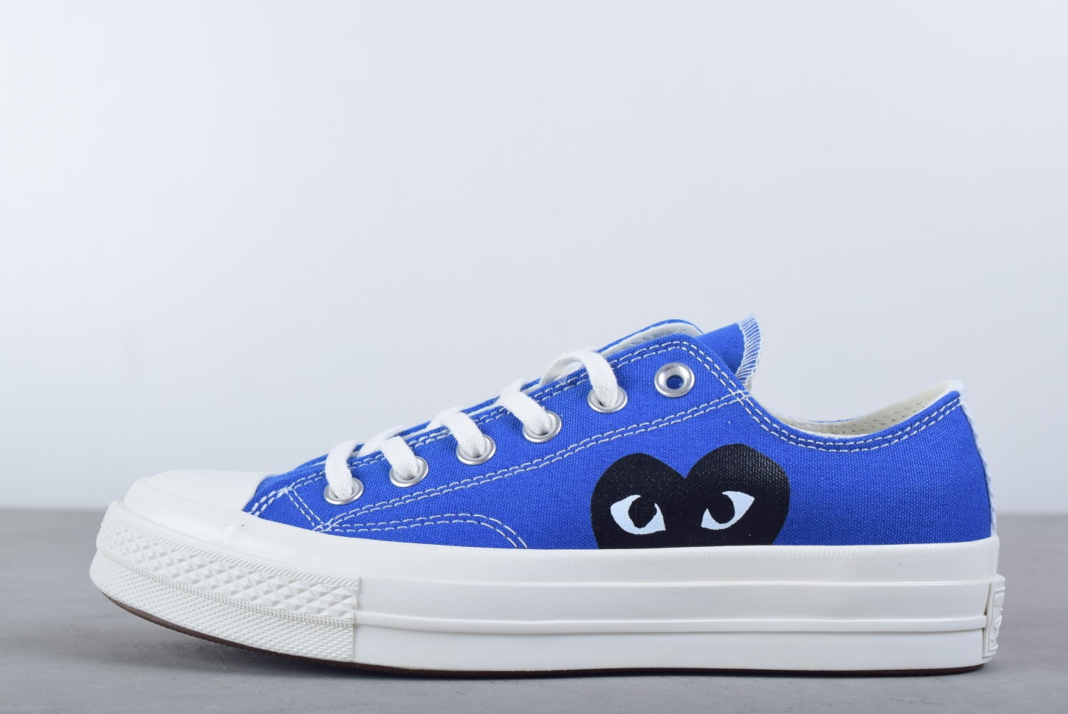 Converse Chuck Taylor All-Star 70s Ox Comme des Garcons PLAY Blue - vstockx