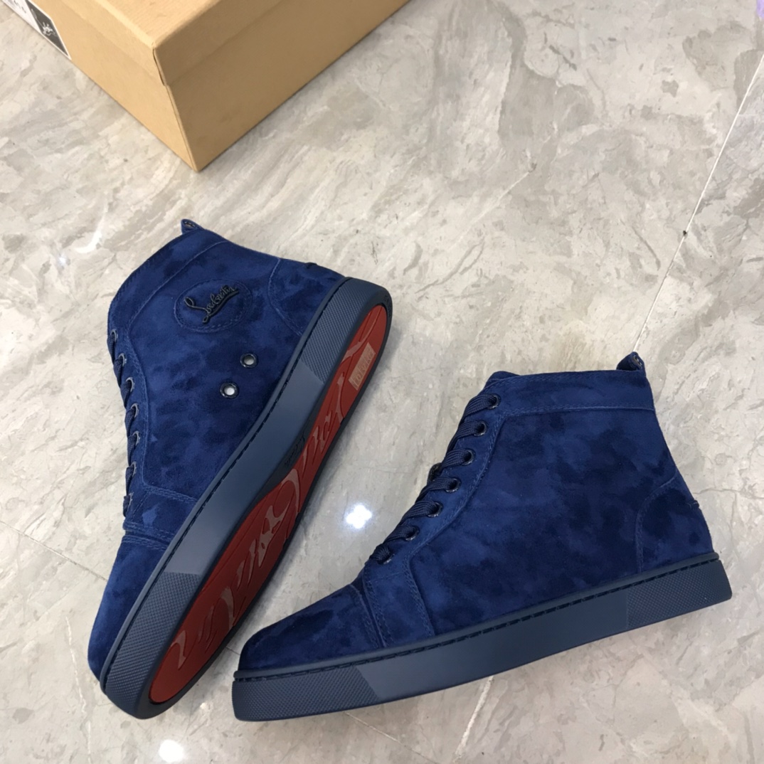 Christian Louboutin Louis Junior Spikes Orlato Flat Sneakers 47 - vstockx