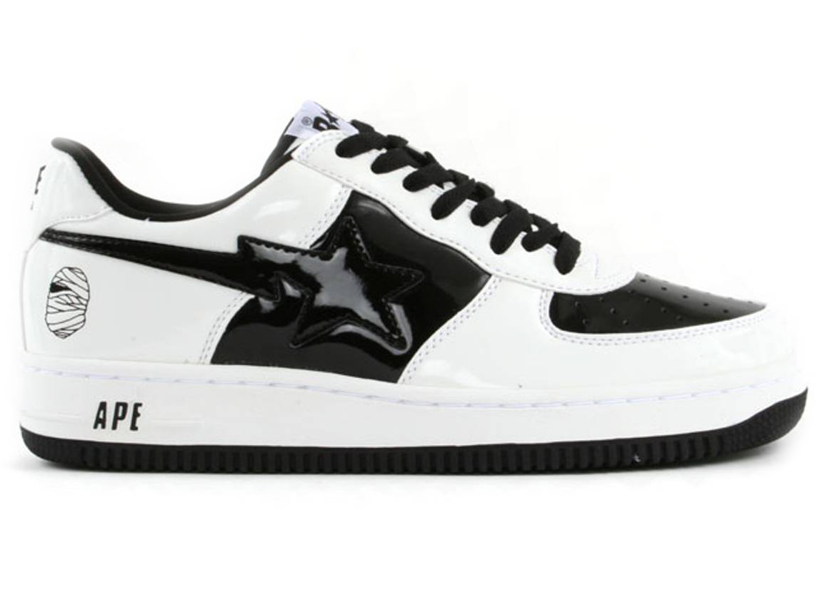 A Bathing Ape Bape Sta Low Halloween Mummy - vstockx