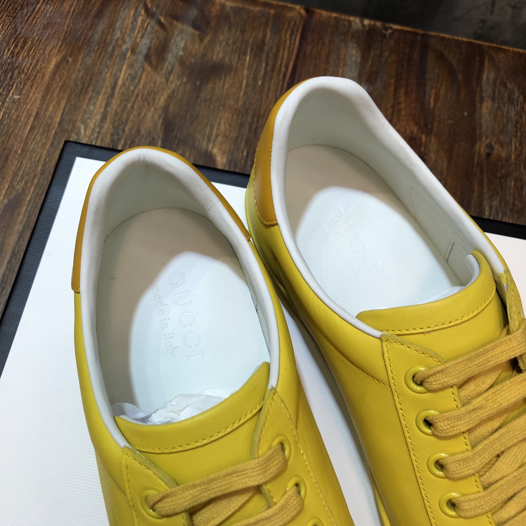 Gucci Ace Interlocking G Yellow (W) - vstockx