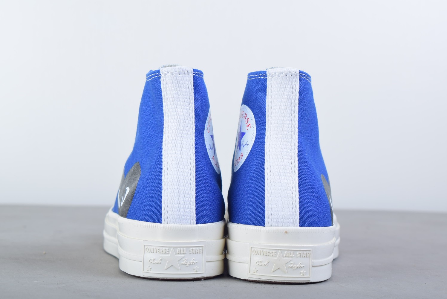 Converse Chuck Taylor All-Star 70s Hi Comme des Garcons PLAY Blue - vstockx