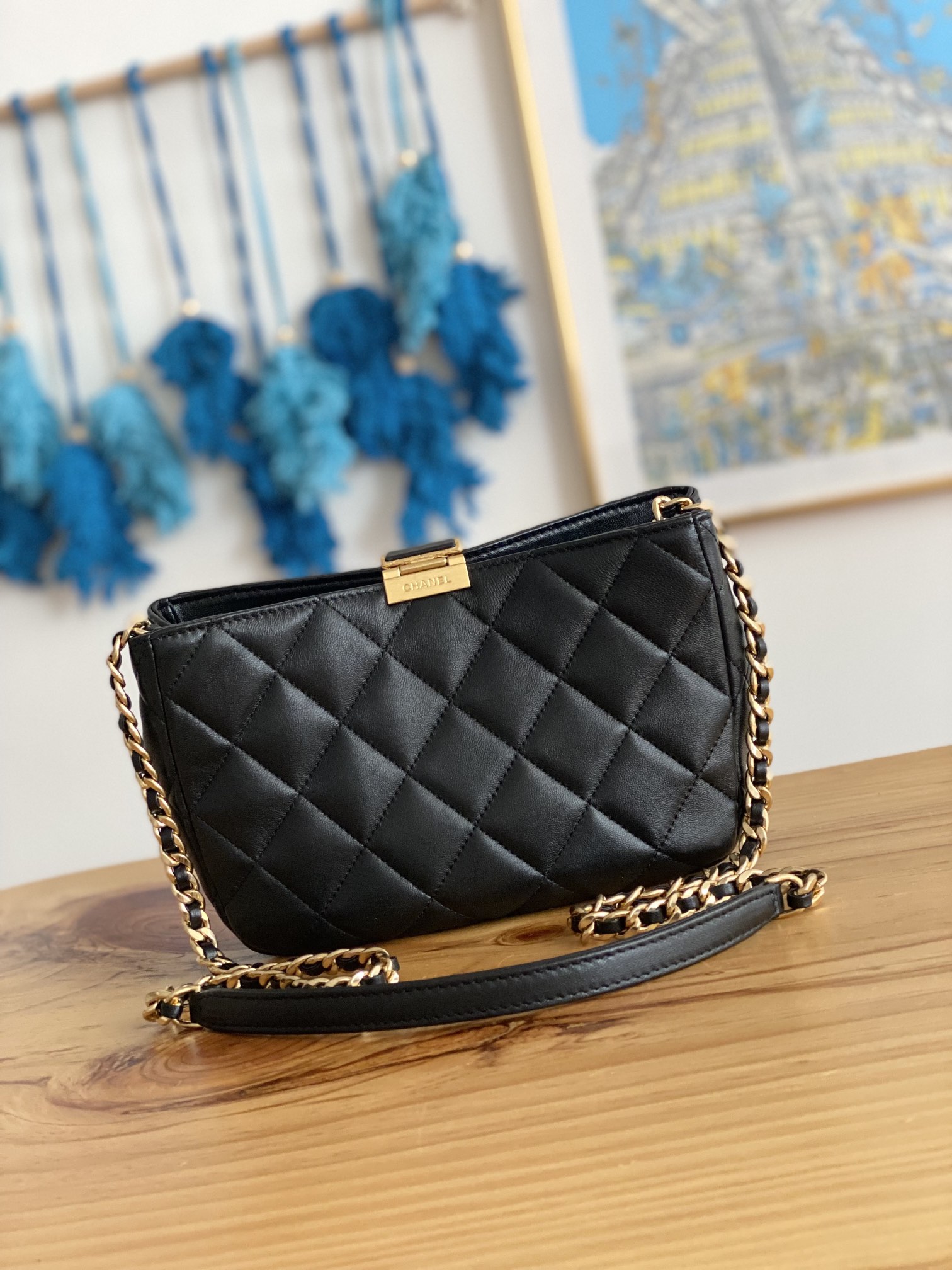 Handbag Chanel 3476 size 17*23*7* cm - vstockx