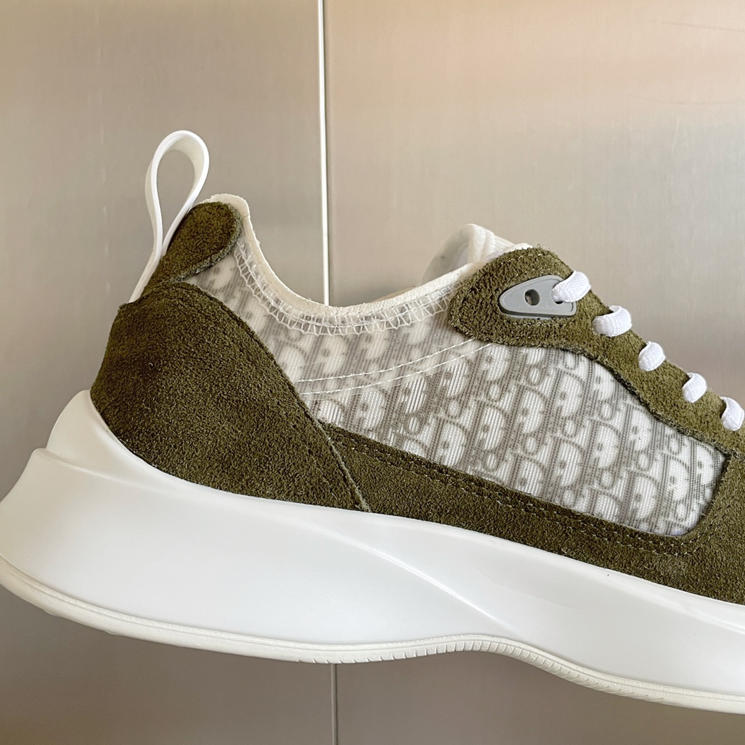 Dior B25 Runner Olive - vstockx