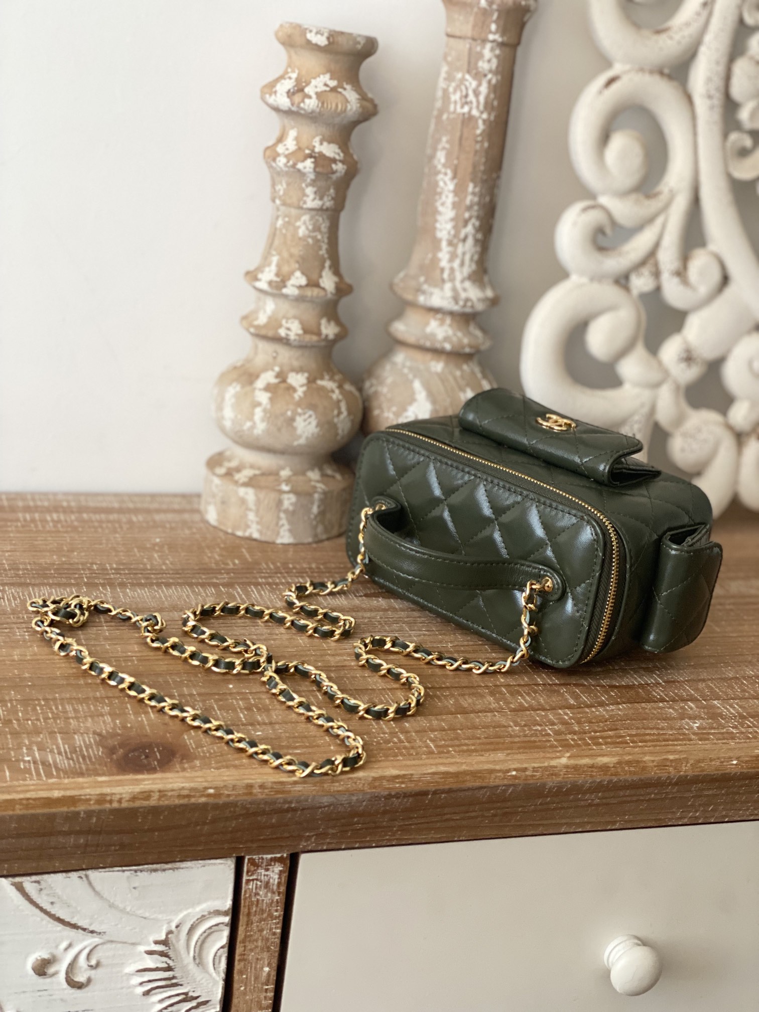 Handbag Chanel 68112 size 10*17*8.5 cm - vstockx