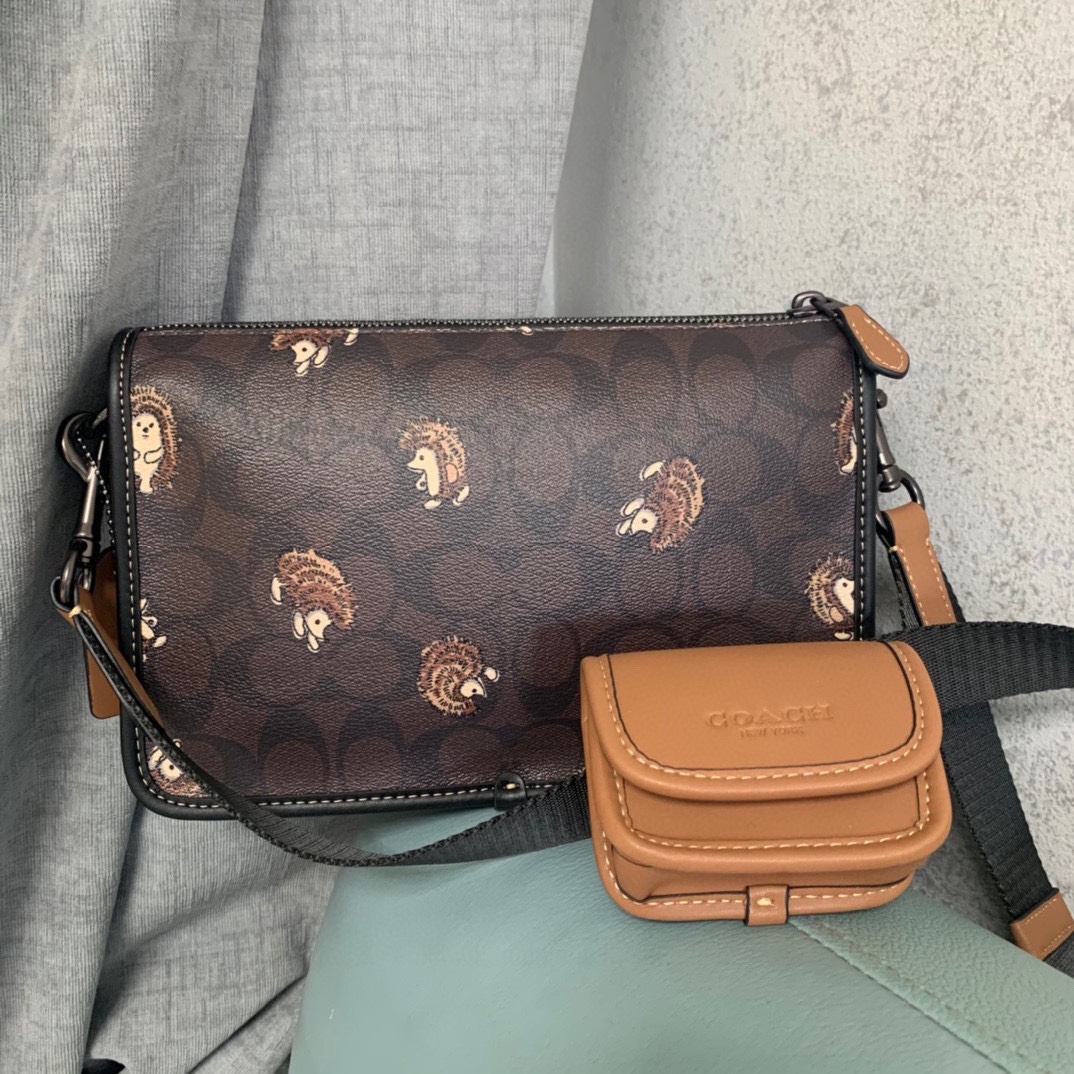 Handbags Coach CC131 size:25*16*5.5cm - vstockx