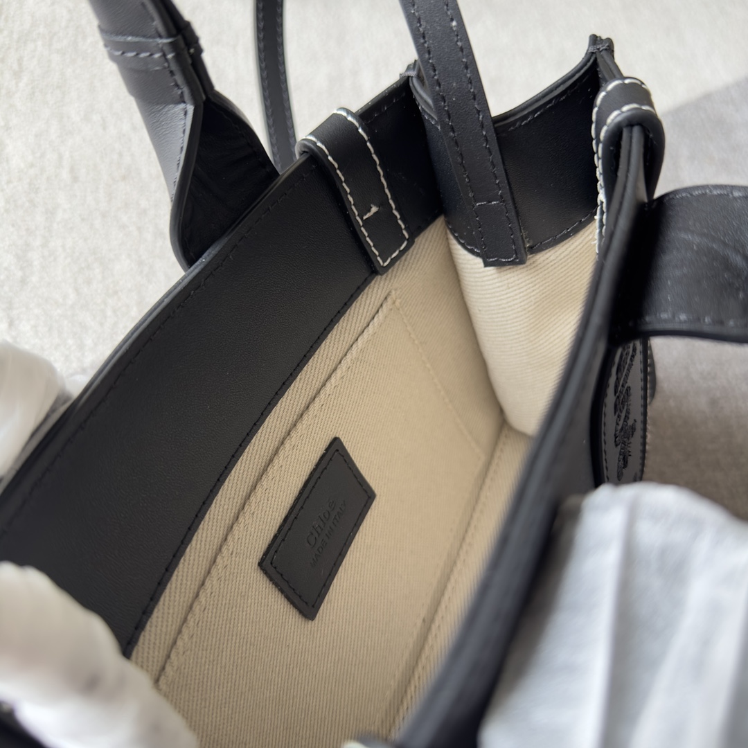 Handbags Chloe Woody size:20*14*6cm - vstockx