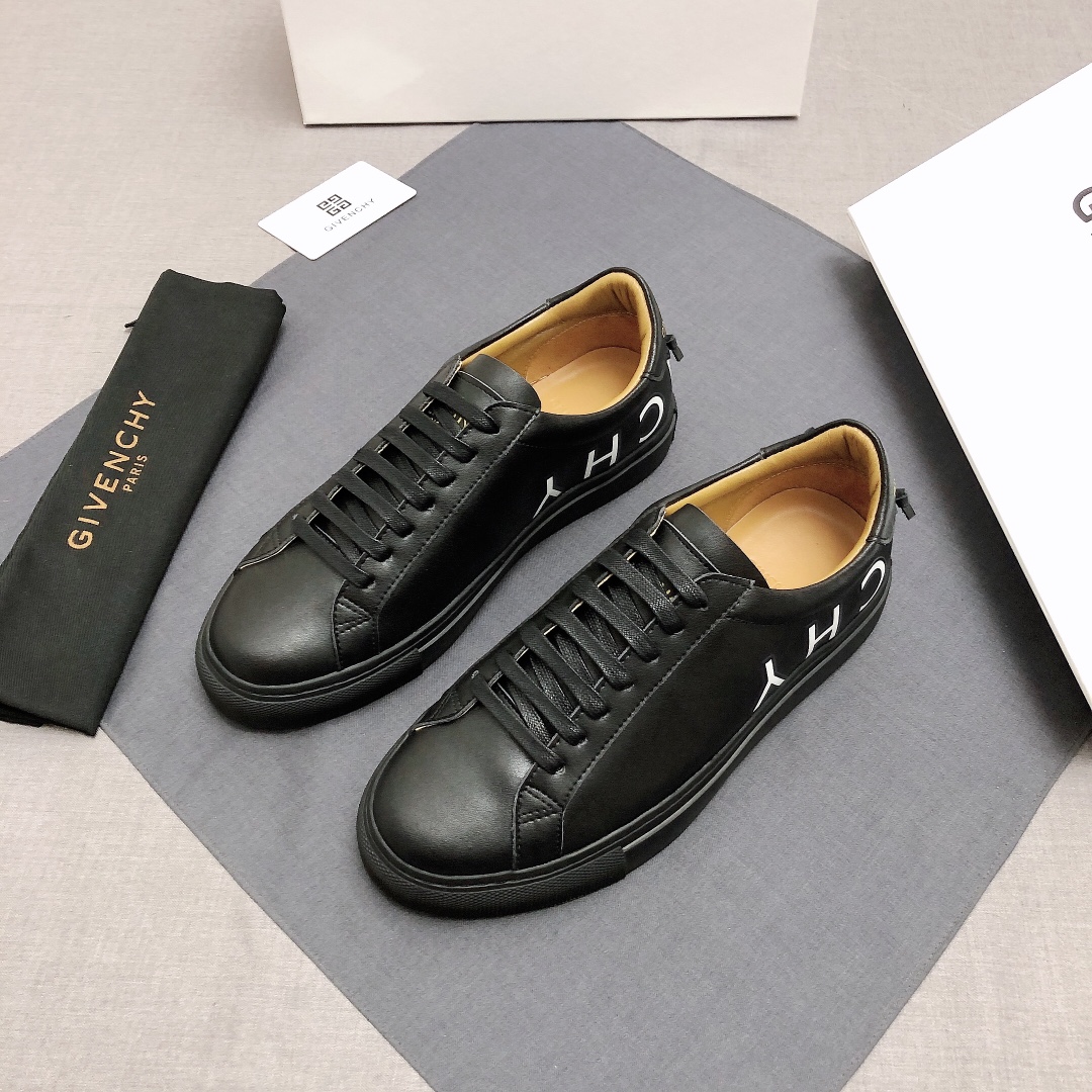 Givenchy Urban Street Logo-print Leather Sneakers 41 - vstockx