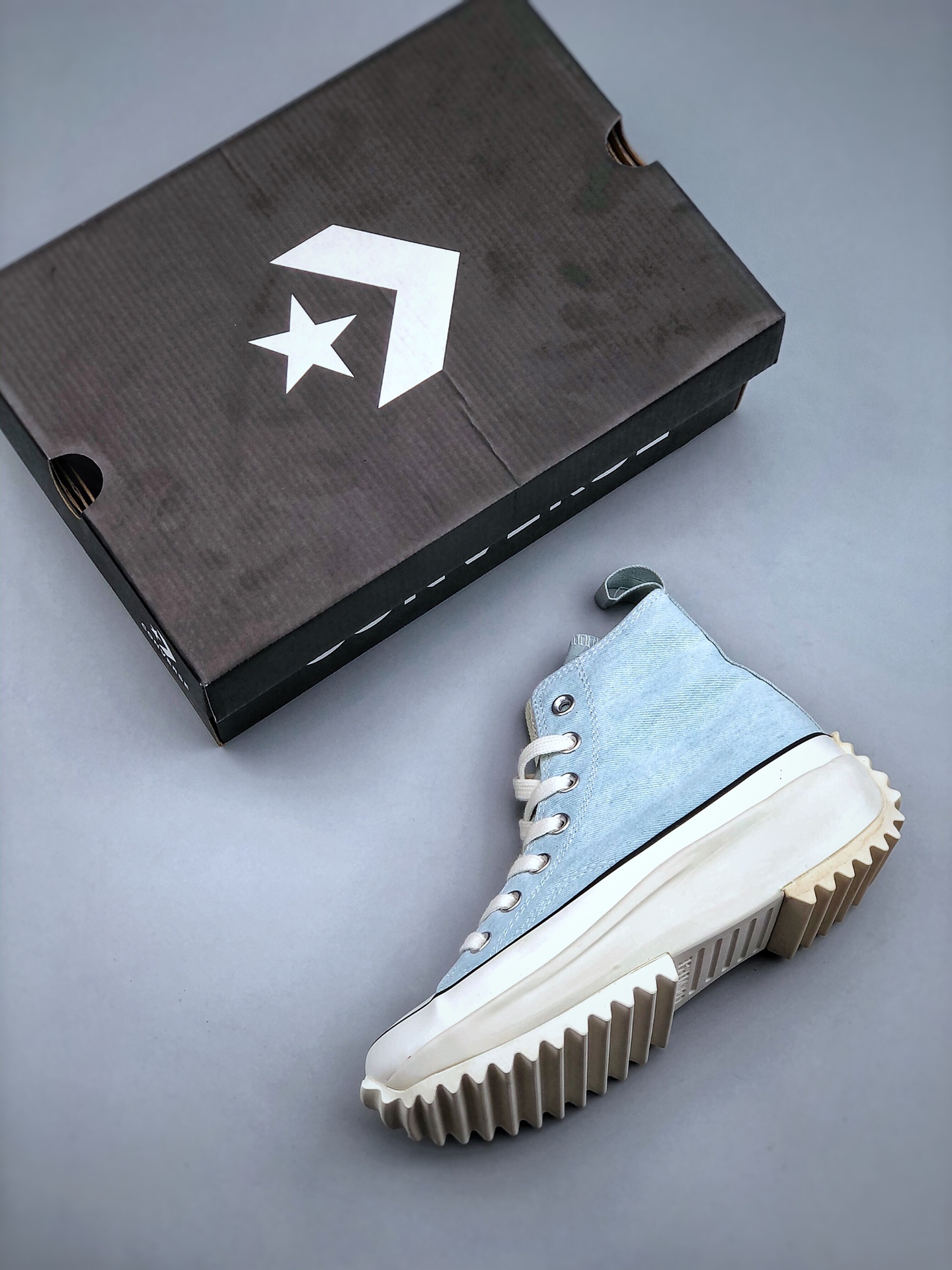 Converse Run Star Hike Hi Summer Denim (W) - vstockx