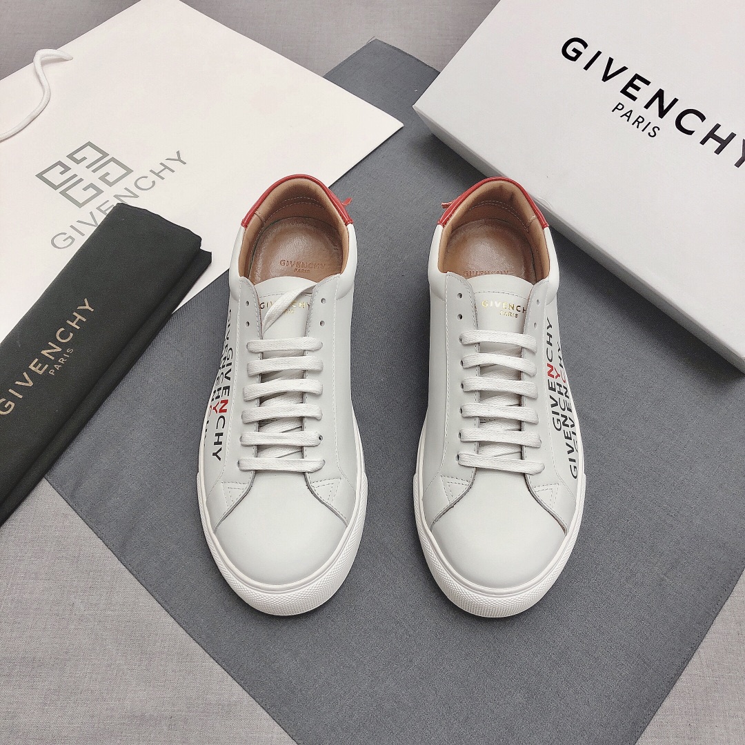 Givenchy Urban Street Logo-print Leather Sneakers 44 - vstockx