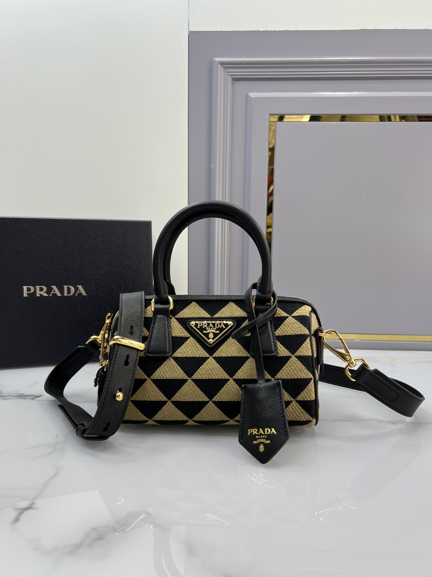 handbags prada 1BA846 20*14*11 - vstockx