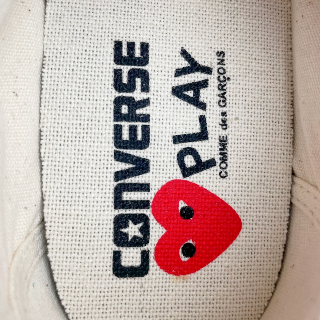 Converse Chuck Taylor All-Star 70s Ox Comme des Garcons Play Bright Pink - vstockx