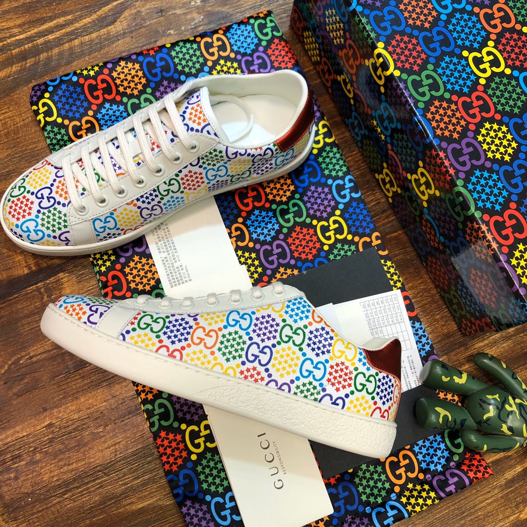 Gucci Ace embroidered sneaker 49 - vstockx