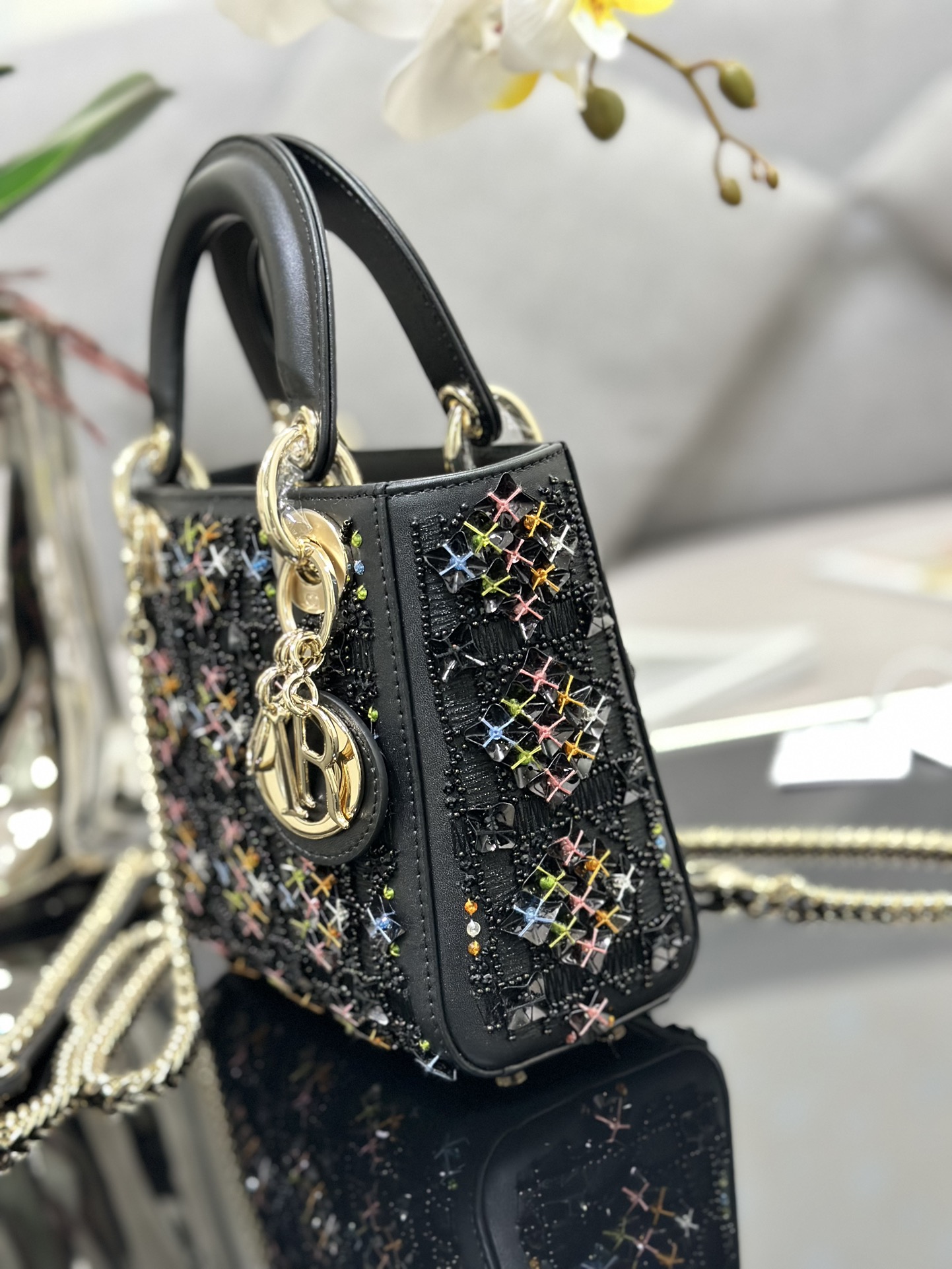 Handbags Lady Dior M0505 size:20*16.5*8 cm - vstockx