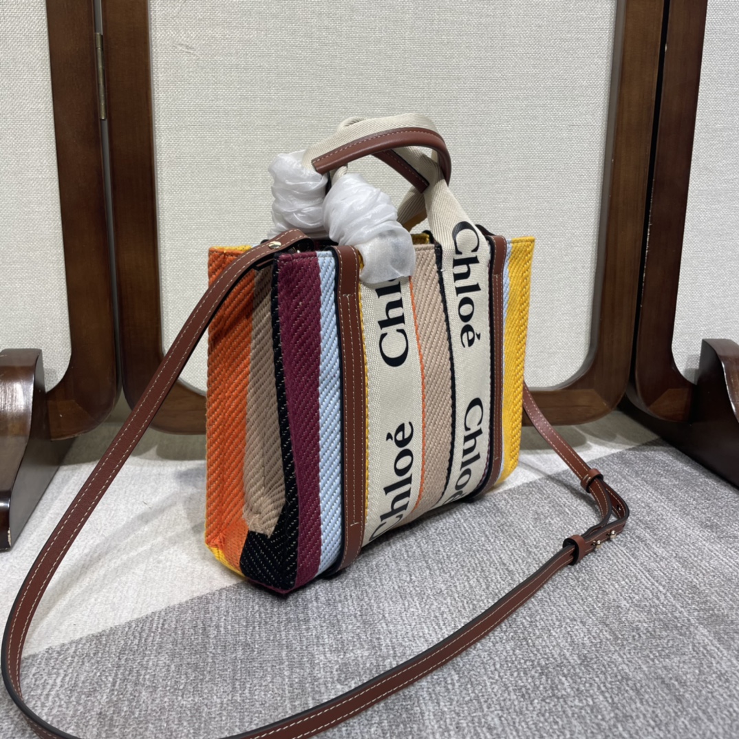 Handbags Chloe Woody 6051 size:26*20*8 cm - vstockx
