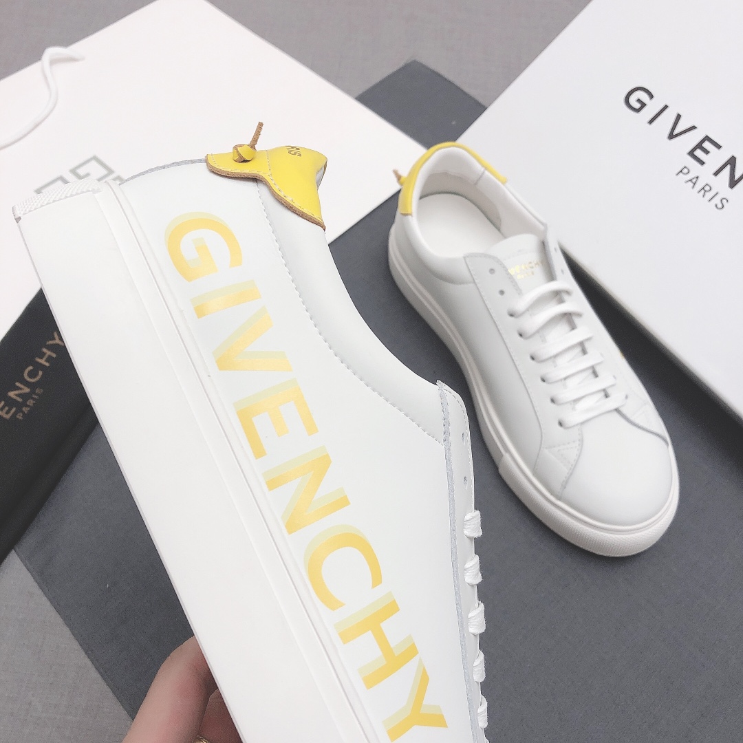 Givenchy Urban Street Logo-print Leather Sneakers 49 - vstockx