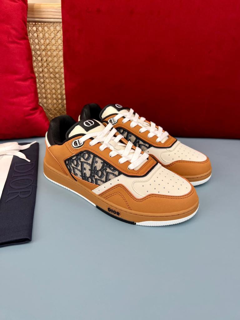 Dior B27 Low Coffee Cream Black - vstockx