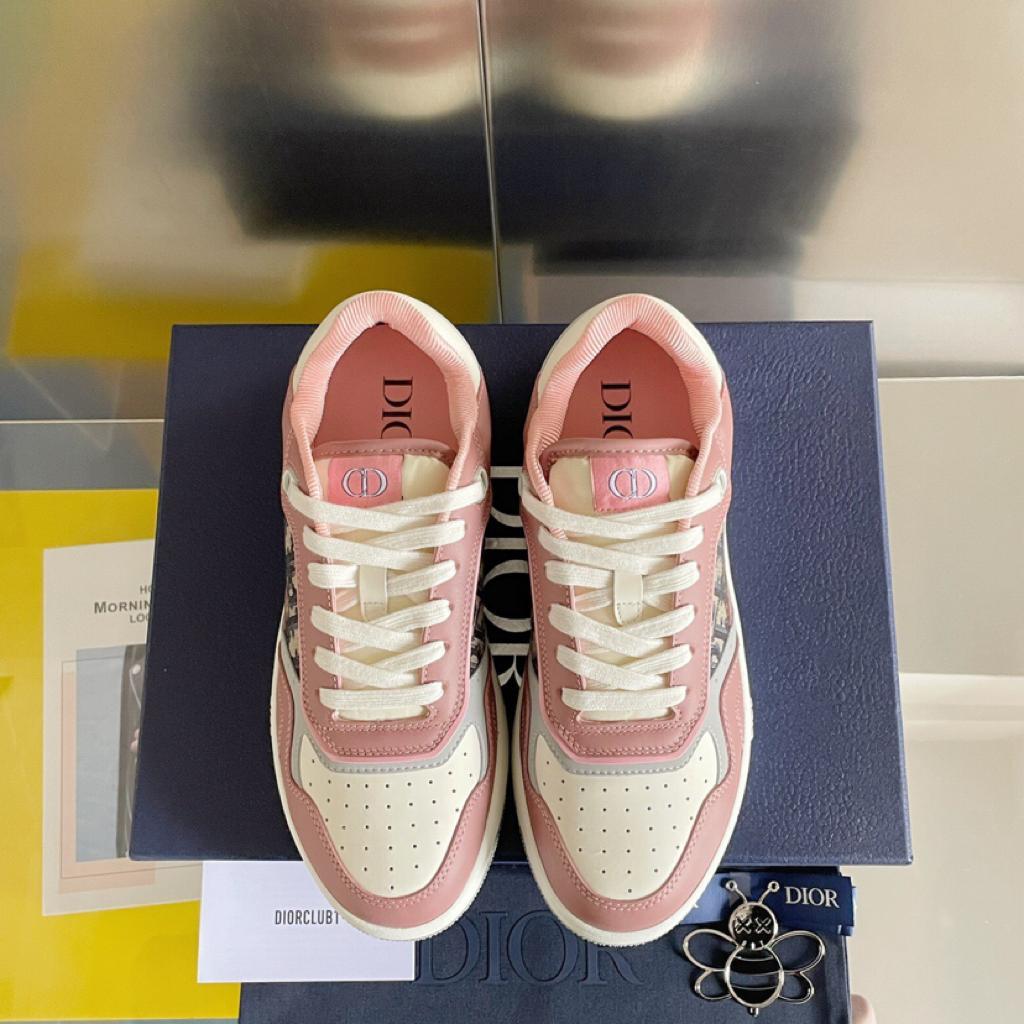 Dior B27 Low Top Pink Cream - vstockx