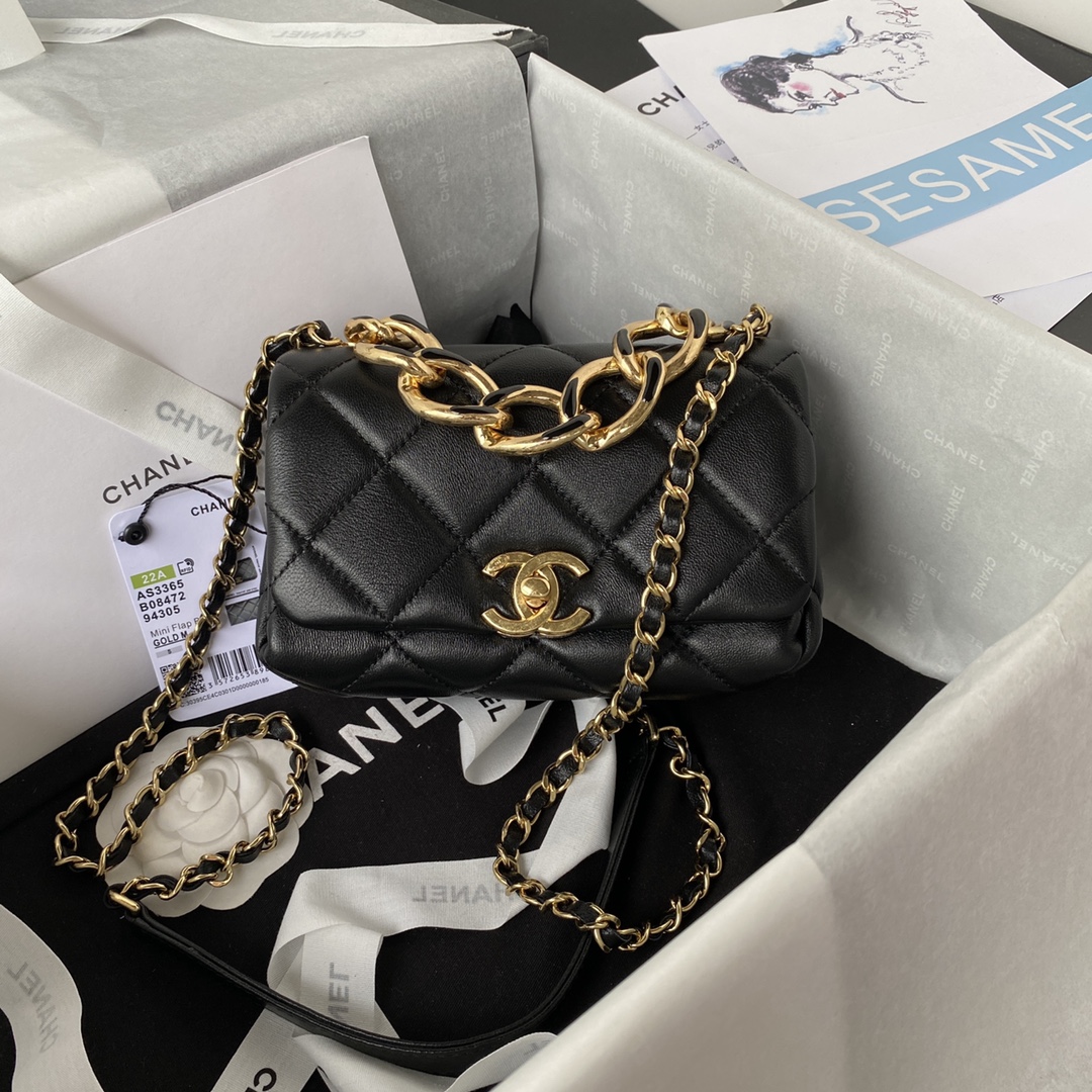 Handbag Chanel AS3365 size 17X8.5X11.5 Cm - vstockx
