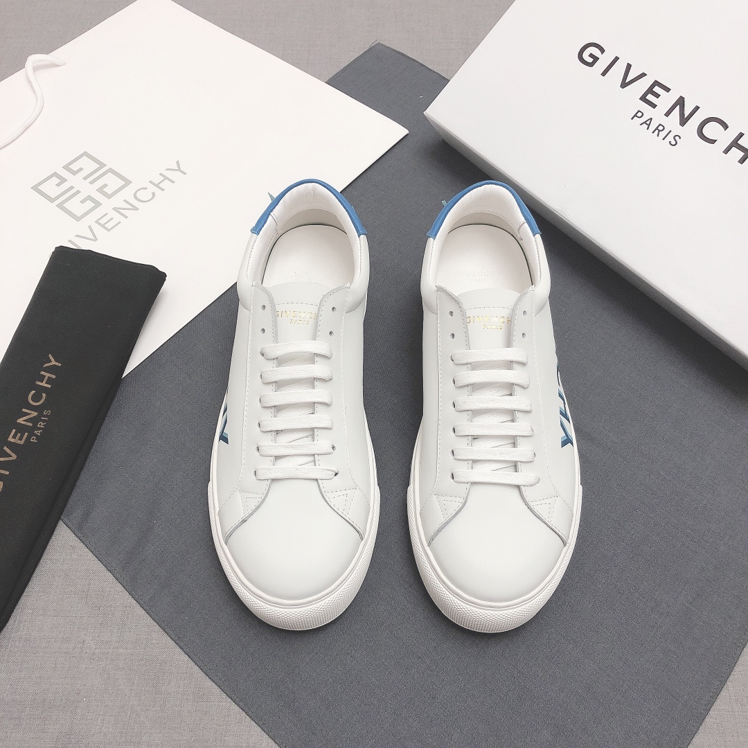 Givenchy Urban Street Logo-print Leather Sneakers 47 - vstockx