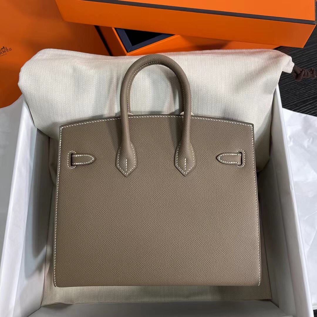 Handbags Hermes Birkin Sllier size:25 cm - vstockx