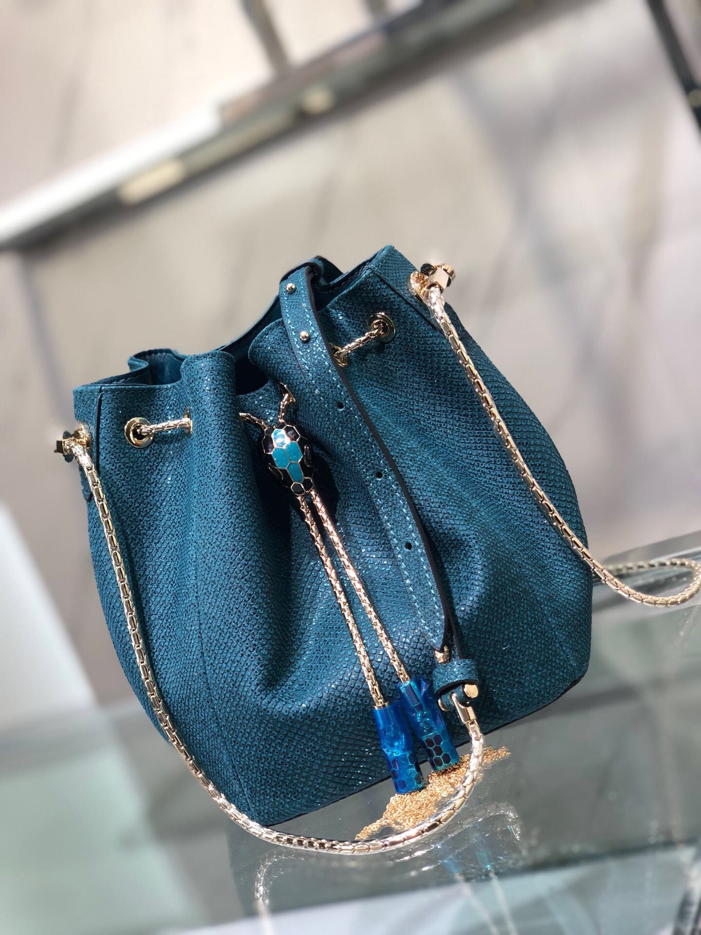 Handbags Bvlgari 287614 size:16*19*11 cm - vstockx