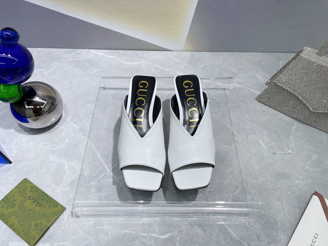 Gucci Women's mid-heel open-toe pump WOMEN 3 - vstockx