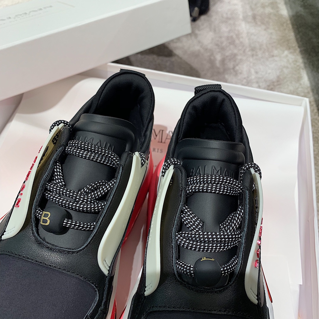 Balmain B-Bold trainers 26 - vstockx
