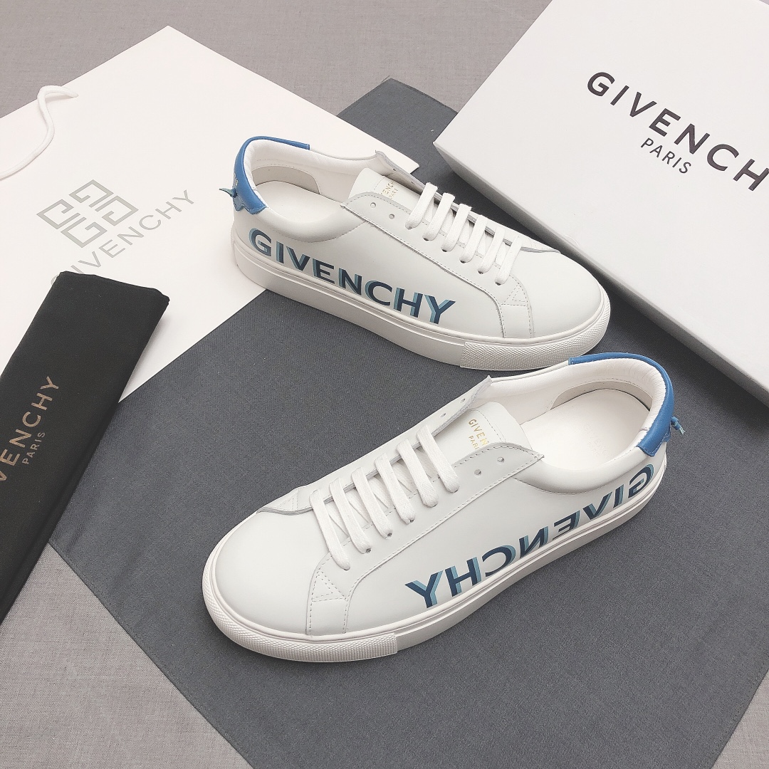 Givenchy Urban Street Logo-print Leather Sneakers 47 - vstockx