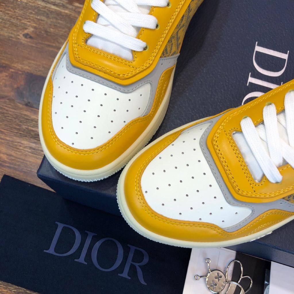 Dior B27 Low Gold-Tone White Grey - vstockx