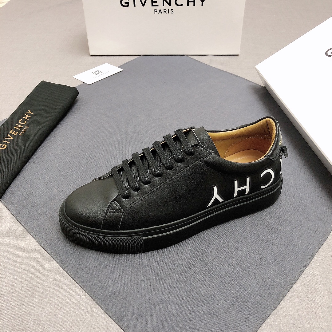 Givenchy Urban Street Logo-print Leather Sneakers 41 - vstockx