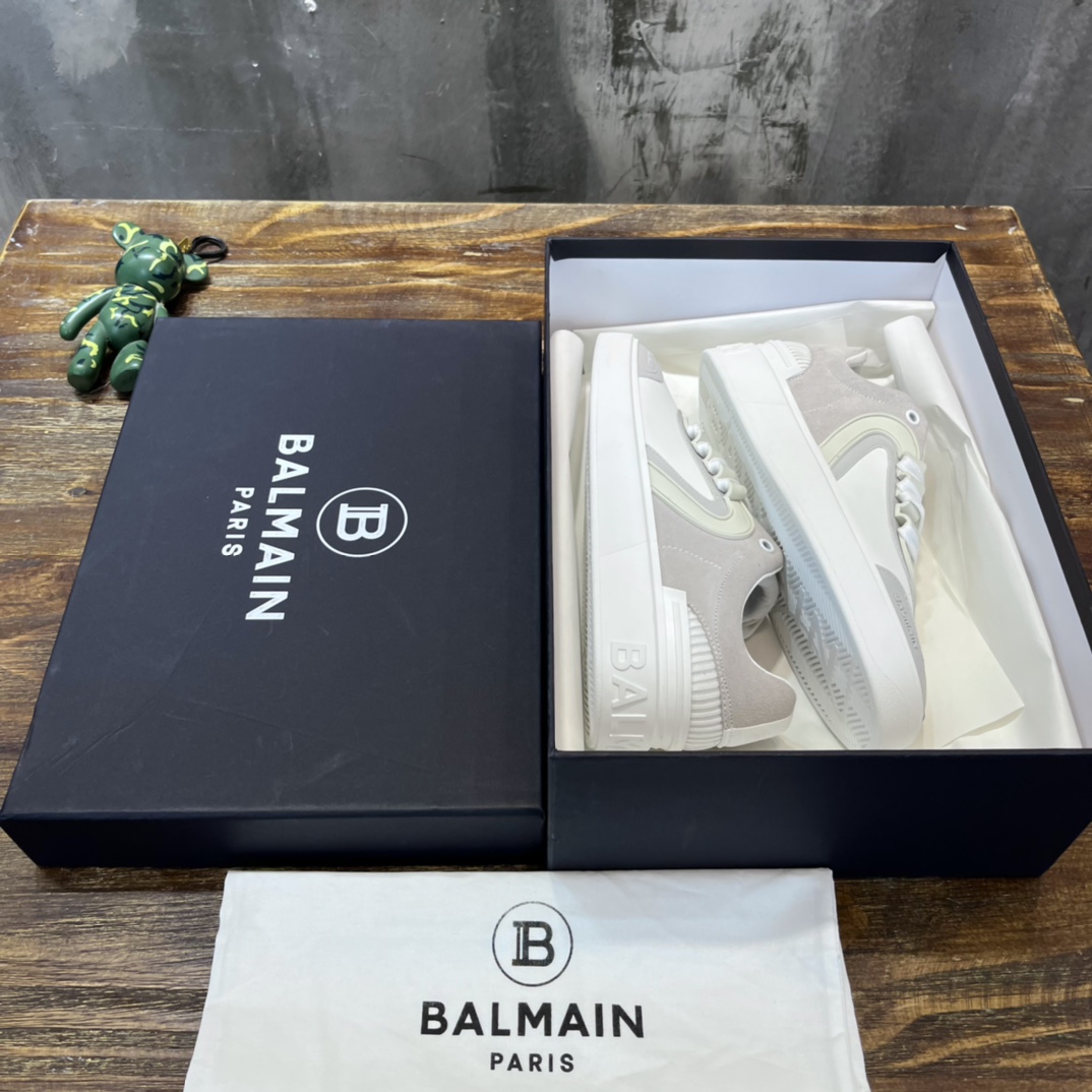 Balmain B-Court sneaker 50 - vstockx