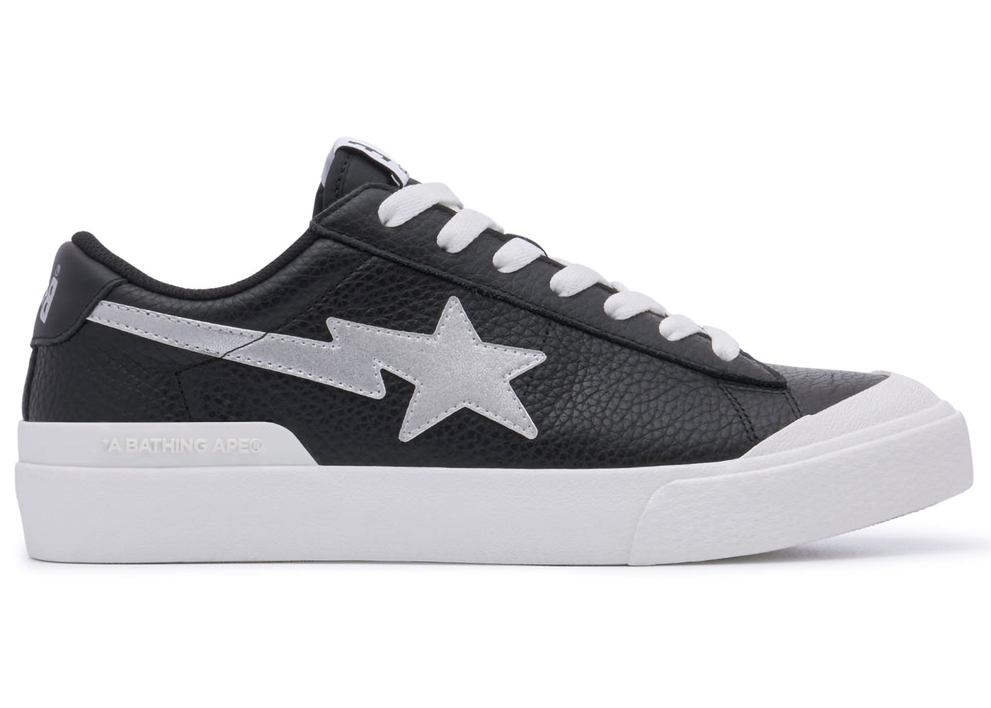 A Bathing Ape Mad Sta Black Silver - vstockx