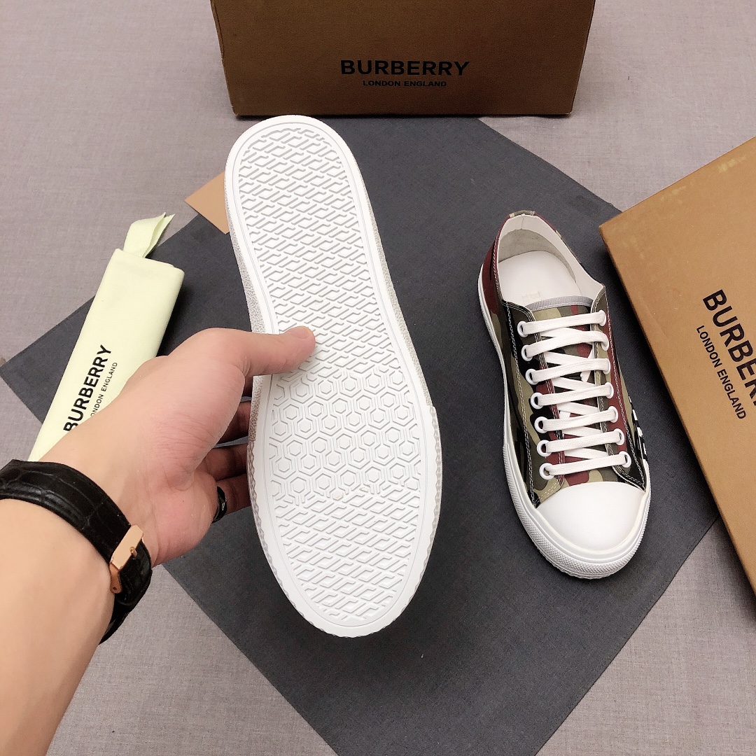 Burberry Perforated Check Sneaker 13 - vstockx